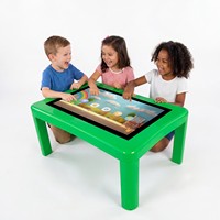 Mesa Táctil 4K de 32 Pulgadas OEM ODM para Juegos Infantiles, Mesa Inteligente para el Aprendizaje de los Niños