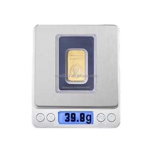 Lingote de Cobre de <span class=keywords><strong>1</strong></span> <span class=keywords><strong>Onza</strong></span> en Envase Blister, Chapado en <span class=keywords><strong>Oro</strong></span>, con Grabado - Product Image 3