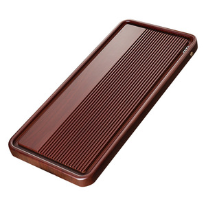 Postman Bamboo <b>Tea</b> Tray Semi-bakery Flat Drainage Kung Fu <b>Tea</b> <b>Set</b> Office Use - Product Image 5