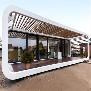 2024 모바일 공급 업체 홈 오피스 호텔을 위한 확장 가능한 접이식 하우스 컨테이너 맞춤형 유연한 조립식 주택 사용