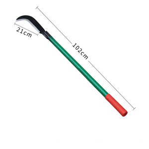 Falce per Taglio Erba da Giardinaggio Lama Curva Vintage per Taglio Erba Attrezzo Agricolo Esteso Coltello per Diserbo - Product Image 4
