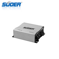 Amplificateur de voiture professionnel 4 canaux classe D CT-600.4D-U avec une puissance de 100W*4 RMS 12V