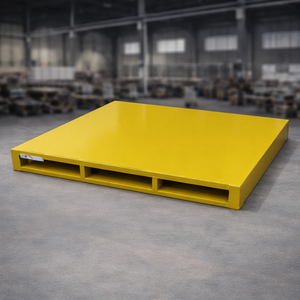 พาเลทเหล็กแบบกำหนดเองสำหรับงานหนัก สำหรับจัดเก็บในคลังสินค้าและใช้กับรถยก - Product Image 2