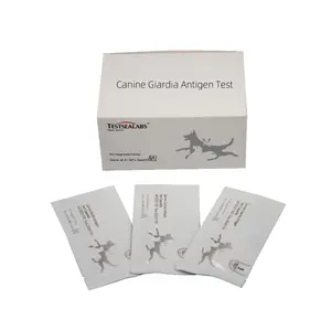 Kit di Test diagnostici per animali domestici C-GIA Ag Test dell'antigene di giarte canino