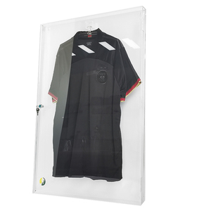 Acrylic Wall-mounted/independent Jersey Polo <strong>Shirt</strong> Display case <strong>Football</strong> Jersey Storage case <strong>Frame</strong> <strong>for</strong> All Sports Jerseys - Product Image 1