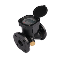 Débitmètre d'eau à ultrasons numérique Compteur d'eau à ultrasons Dn15-50 en ligne