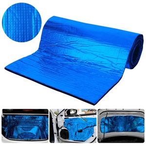 Almohadilla <span class=keywords><strong>Aislante</strong></span> Autoadhesiva Azul de 200*50cm, Material de Aislamiento <span class=keywords><strong>Acústico</strong></span> <span class=keywords><strong>para</strong></span> Automóviles, Algodón Insonorizante con Lámina de Aluminio - Product Image 4