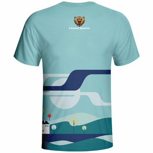 Casual Tshirt Custom Design Sublimation Printing Tee Shirt