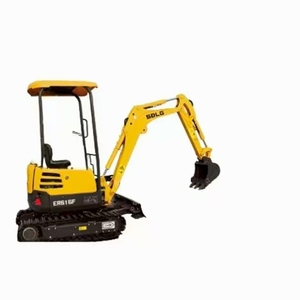 SDLG ER616F 1T Mini pelle compacte hydraulique sur chenilles pour l'aménagement paysager et l'agriculture - Product Image 1