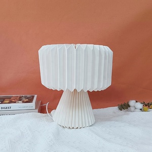 Lampe de bureau pliable en papier LED Créativité unique Morden Bedsid Bureau <span class=keywords><strong>Veilleuse</strong></span> Économiser de l'<span class=keywords><strong>espace</strong></span> - Product Image 5
