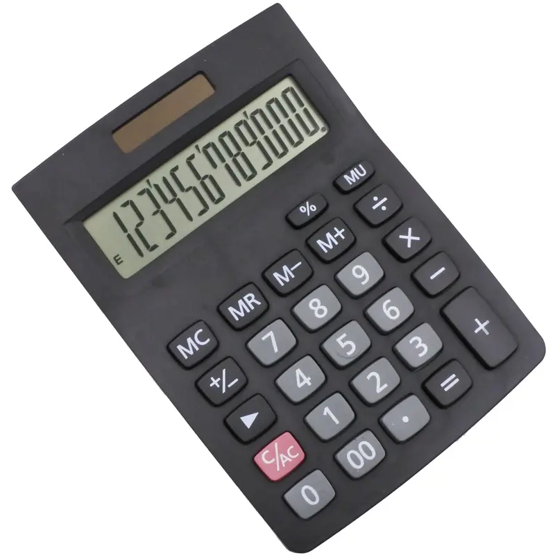Instrumentos de escritório promocionais, mini estudante falando calculadora 12 dígitos com logotipo personalizado impressão de crianças calculadora científica