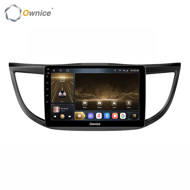 Ownice Pemutar DVD Audio Mobil, Radio Mobil Android Stereo, Sistem Navigasi Multimedia untuk Honda CRV 2013 2012 - 2016