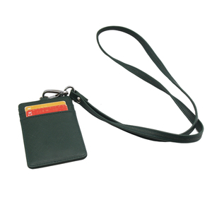 Étudiant porte-carte d'identité pour badge de travail en cuir PU de qualité supérieure avec belle lanière de tour de cou - Product Image 5