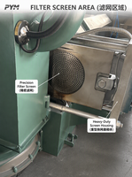 Granulateur à découpe à chaud refroidi par air SJ-110, machine de pelletisation PE PP à vis simple de 110 mm