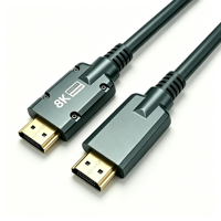 Câble Fibre Optique 8K HD 2.1 AOC Robuste 48 Gbit/s Haute Vitesse 8K 60Hz pour Gaming, Projecteur, Moniteur, TV