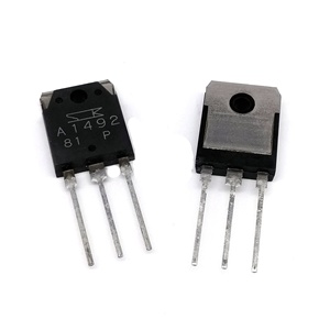 Prix réduit en stock Transistor PNP 180V 15A 20MHz 130W à montage traversant TO-3P A1492 C3856 2SC3856 2SA1492 - Product Image 1