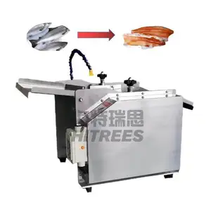 Máquina peladora comercial de piel de pescado, tilapia, salmón, a la venta