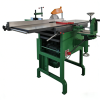 Machine à bois multifonction PFA16 - Scie à table, dégauchisseuse et raboteuse combinées avec table coulissante