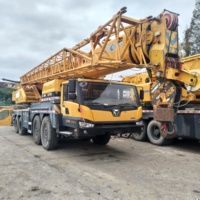 Grue de levage XCT80 d'origine de 2017 à faible coût pour camion, grue hydraulique pour camion de 80 tonnes