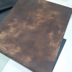 Moda lavado desteñido PU 2024 Estilos retro Abrigos y chaquetas para hombres y mujeres mayores usando cuero artificial sintético PU especial Fab - Product Image 4