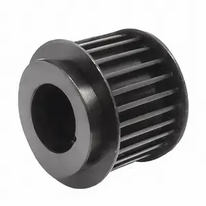 Puleggia della cinghia di distribuzione in alluminio per puleggia della macchina tessile per i tipi e le cinghie di distribuzione dei denti in alluminio pulegge di distribuzione - Product Image 1