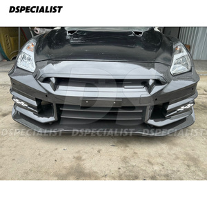 Pare-chocs avant en fibre de carbone sèche de style TOP <span class=keywords><strong>Secret</strong></span> MY24 pour Nissan R35 GTR BODY KIT - Product Image 2