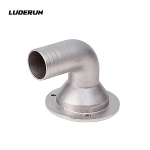 Tubo de Drenaje para Barco de Acero Inoxidable Luderun 316, Accesorio Marino con Cubierta para Salida de Agua en Cubierta de Yate - Product Image 3
