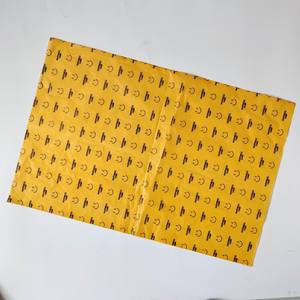 Papel de Envoltura para Ramos de Flores con Impresión Personalizada de Marca - Papel de Seda Amarillo con Logotipo Impreso para Regalos de Lujo - Product Image 2