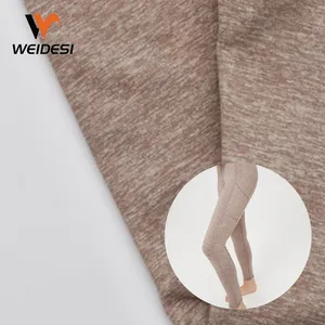 KYD ucuz fiyat geri dönüşümlü naylon Spandex spor pantolon Yoga kıyafeti Legging kumaş