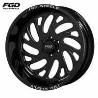 Nouvelles Jantes Forgées FGD de Haute Qualité 20 22 24 26 Pouces pour Camions Ford F-150 RAM1500 2500, Jantes en Alliage d'Aluminium Poli