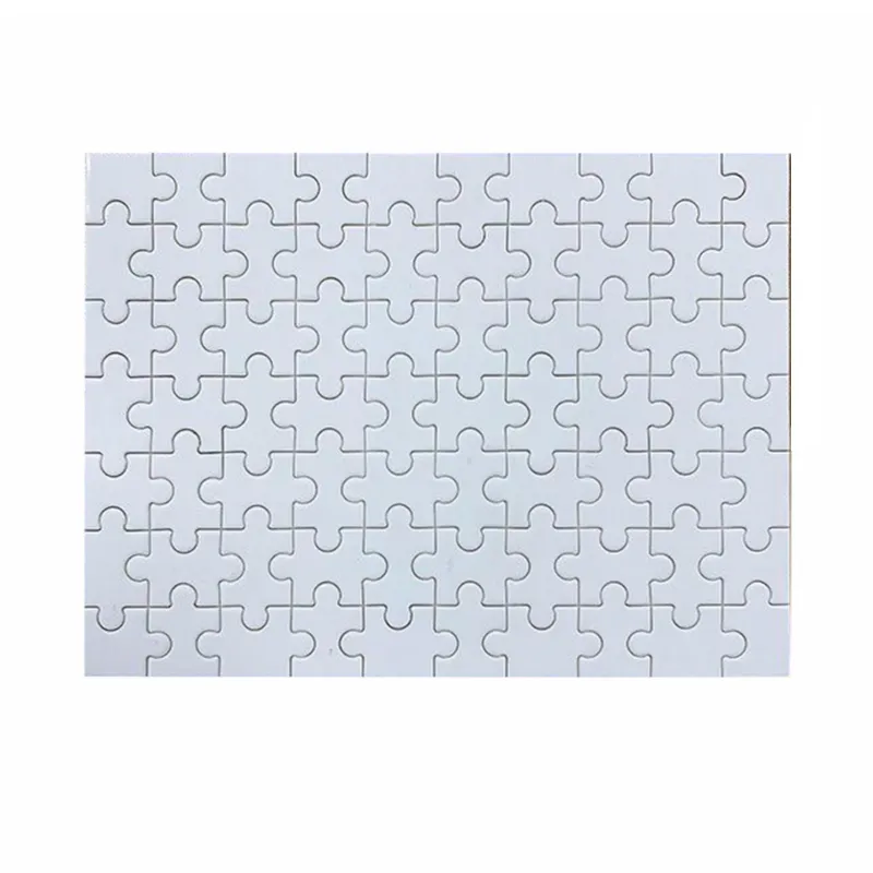 Groothandel Diy Custom Kartonnen E Uv Blanco Puzzel Printbare Puzzel Voor Kinderen