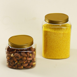 Vente en gros Spot : Boîtes d'emballage transparentes à large ouverture en PET de qualité alimentaire, avec couvercle à ouverture facile, pour aliments pour animaux, noix et <span class=keywords><strong>millet</strong></span> - Product Image 1