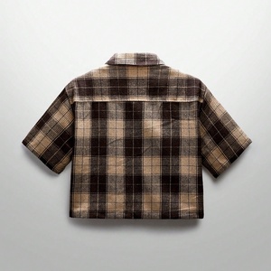 Camicie da <span class=keywords><strong>Uomo</strong></span> Stile Street Rainbow Spray OEM/ODM Produttore di Camicie <span class=keywords><strong>a</strong></span> Maniche Corte con Motivo <span class=keywords><strong>a</strong></span> Ragnatela Cristallina - Product Image 2