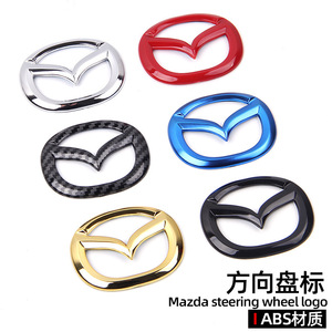 Cubierta de Volante Delantera y Trasera de ABS, Emblema con Logotipo, Pegatinas para Automóviles, No es Necesario Retirar la <span class=keywords><strong>Insignia</strong></span> Original - Product Image 3