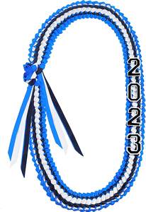 Productos de tendencia 2024 recién llegados cinta de graduación trenzada dinero Lei collar trenzado regalo para fiesta universitaria de secundaria - Product Image 4