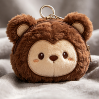 Nouvelle Housse de Protection en Peluche Style Coréen Motif Léopard Doux pour Écouteurs AirPods Pro 2, AirPods 4, AirPods 2, AirPods 1 et Étui AirPods 3