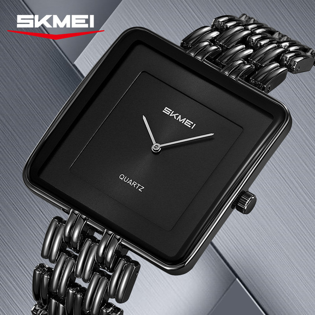 Luxury Waterproof Watch Brands Square Case Digital Wristwatch With Alloy Case Alloy Band Watch Men Custom logo SKMEI 2371