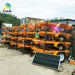 <span class=keywords><strong>Segnale</strong></span> Stradale Solare Pieghevole WaySafe 1500x750mm con 15 o 25 LED per Controllo del Traffico - Product Image 6