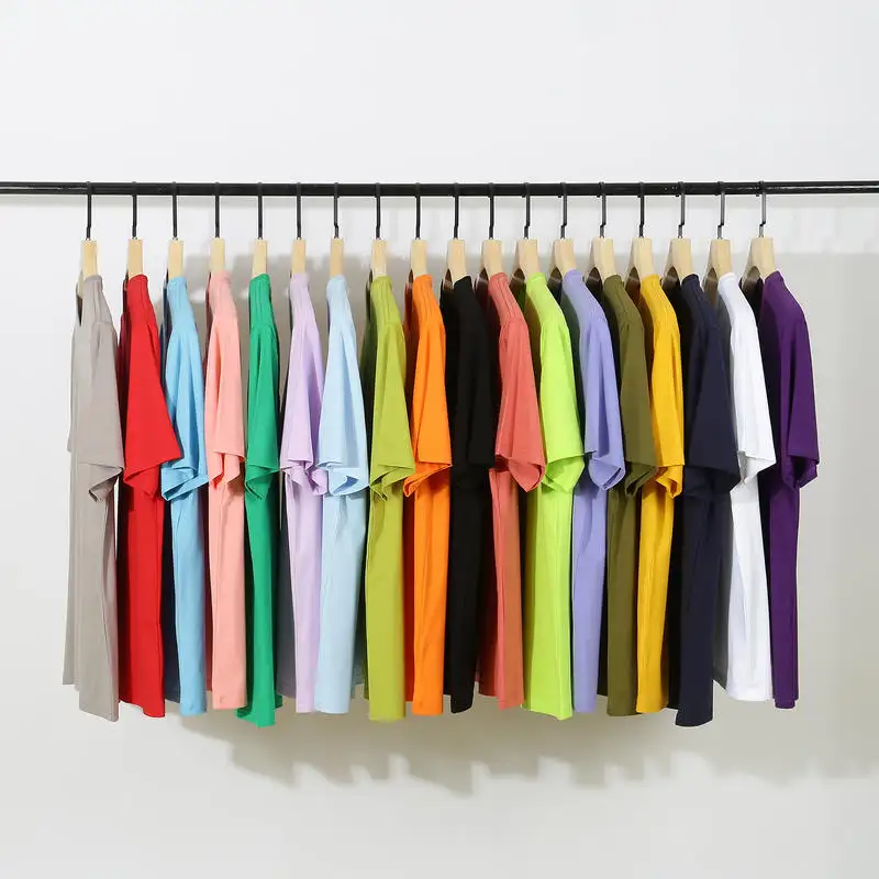 Kostenlose Probe leere Hemden Polyester Pastellfarbe T-Shirt für Sublimation Sommer Tops