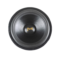 Altavoces de Alta Potencia de 4000watt-8000watt para Audio de Automóvil, Subwoofers de 15 Pulgadas con Canasta Brillante