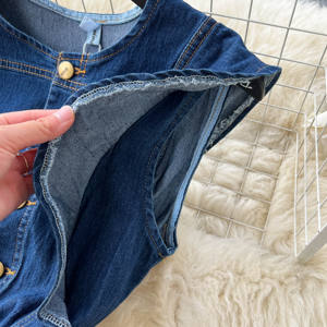 ชุดเดรสคาวบอยผู้หญิงสำหรับฤดูร้อน ทรงเข้ารูป ดีไซน์เก๋มีสไตล์ - Product Image 5