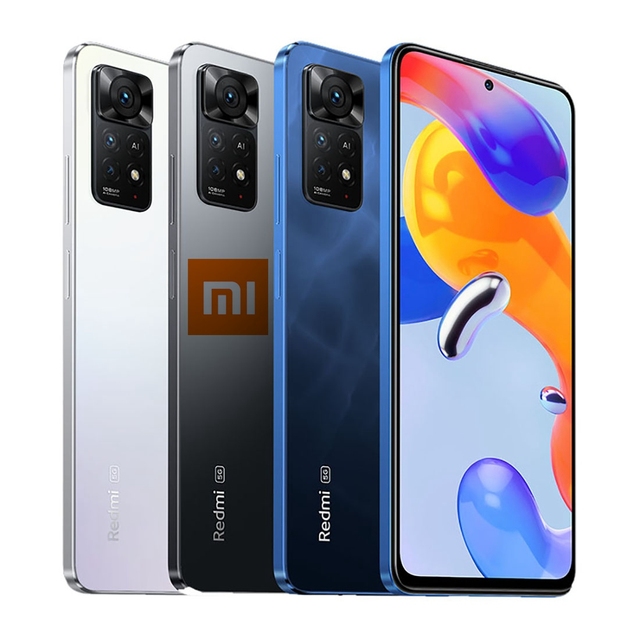Global Xiaomi Redmi Note 11 Pro 5G Smart Phone 108MP Camera 6.67 Inch 5G Android 11 Xiaomi Mobile Phone Dual SIM