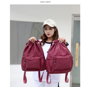 Sac à dos de basketball esthétique en nylon noir et gris, personnalisé en usine, écologique, portable, sac à dos de basketball à emporter - Product Image 5