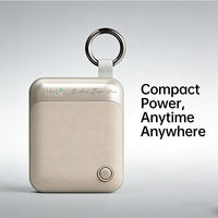Mini batterie externe 10000 mAh avec câbles doubles détachables, charge rapide PD 22,5 W, fonction cordon, affichage numérique, chargeur portable