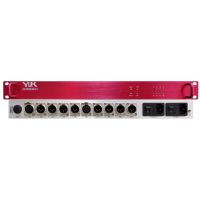 Produsen China Menyediakan Dua Distributor Audio Analog 1x4 Splitter 1U Rack