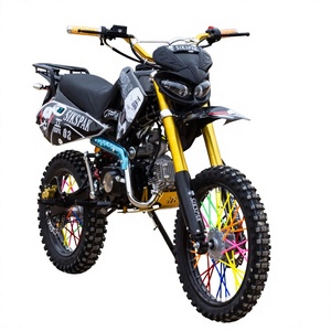 Motocicleta Todoterreno de 125cc, Motocicleta <span class=keywords><strong>Enduro</strong></span> a Gasolina con Motor de 4 Tiempos, Freno de Disco Doble para Adultos, Aventura al Aire Libre - Product Image 3