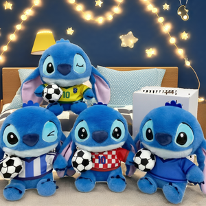 Peluche de football en peluche courte douce, poupée de dessin animé, doudou de football, cadeau personnalisé avec logo pour enfants - Product Image 2
