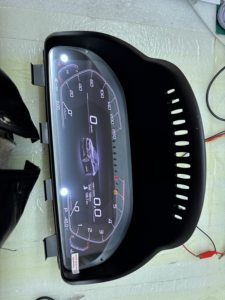 CarVigo Hilux Fortuner Tableau de bord intégré 1DIN avec écran OLED, compteur de vitesse, lecteur <span class=keywords><strong>DVD</strong></span> USB CarPlay - Product Image 3