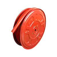Enrouleur de tuyau d'incendie KOXY 20m/25m pour équipement de lutte contre l'incendie, construction en caoutchouc durable et en fonte, pression de fonctionnement de 0,8 à 1,6 MPa