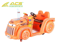 Véhicule de divertissement tout-terrain ACS Green Jeep, équipement de divertissement commercial pour salle de jeux intérieure, avec éclairage